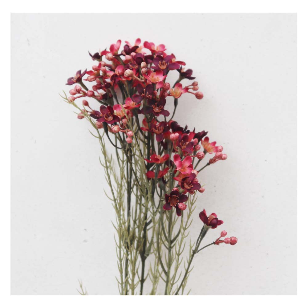 造花 フェイクグリーン 飾り付け インテリア ディスプレイ 秋・冬 カラー:レッドブラック 商品サイズ:約10x10x80cm