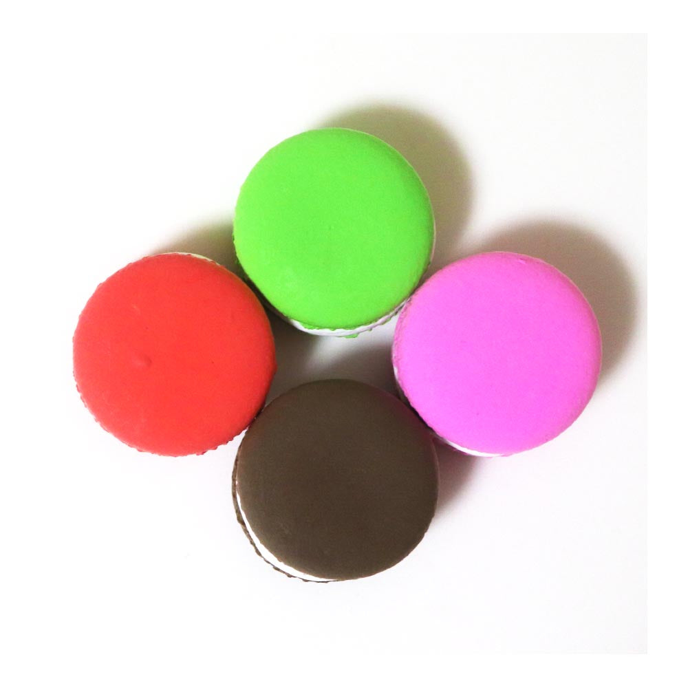 マカロン模型 洋菓子模型 4色セット 食品サンプル 食品模型 製品サイズ:約4x4x2.2cm