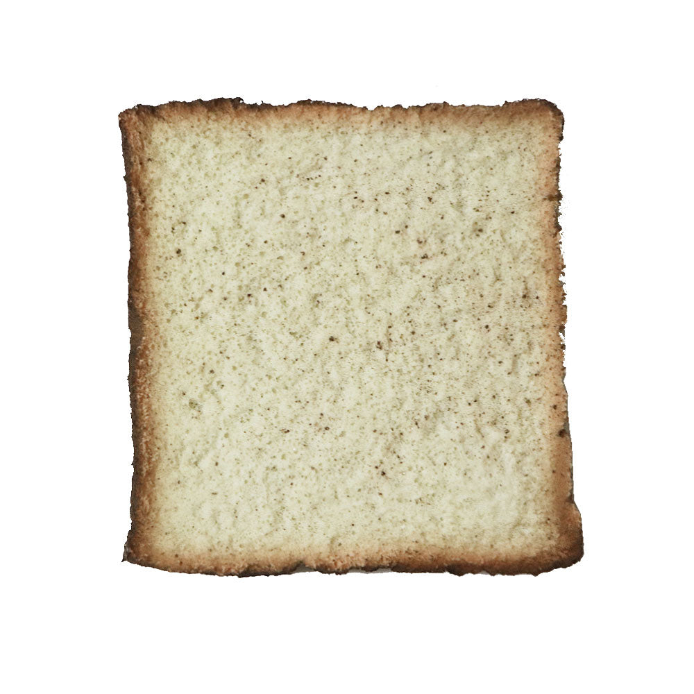 食パン模型 トースト パン お菓子模型 食品サンプル 食品模型 ディスプレイ 1枚 カラー:粒入り四角形