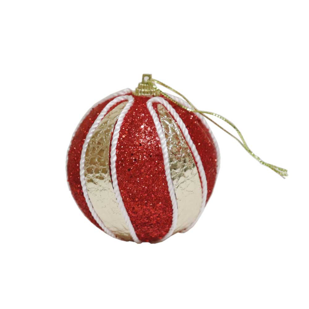 クリスマスボール オーナメント クリスマスツリー 飾り付け ディスプレイ カラー:レッド 1個