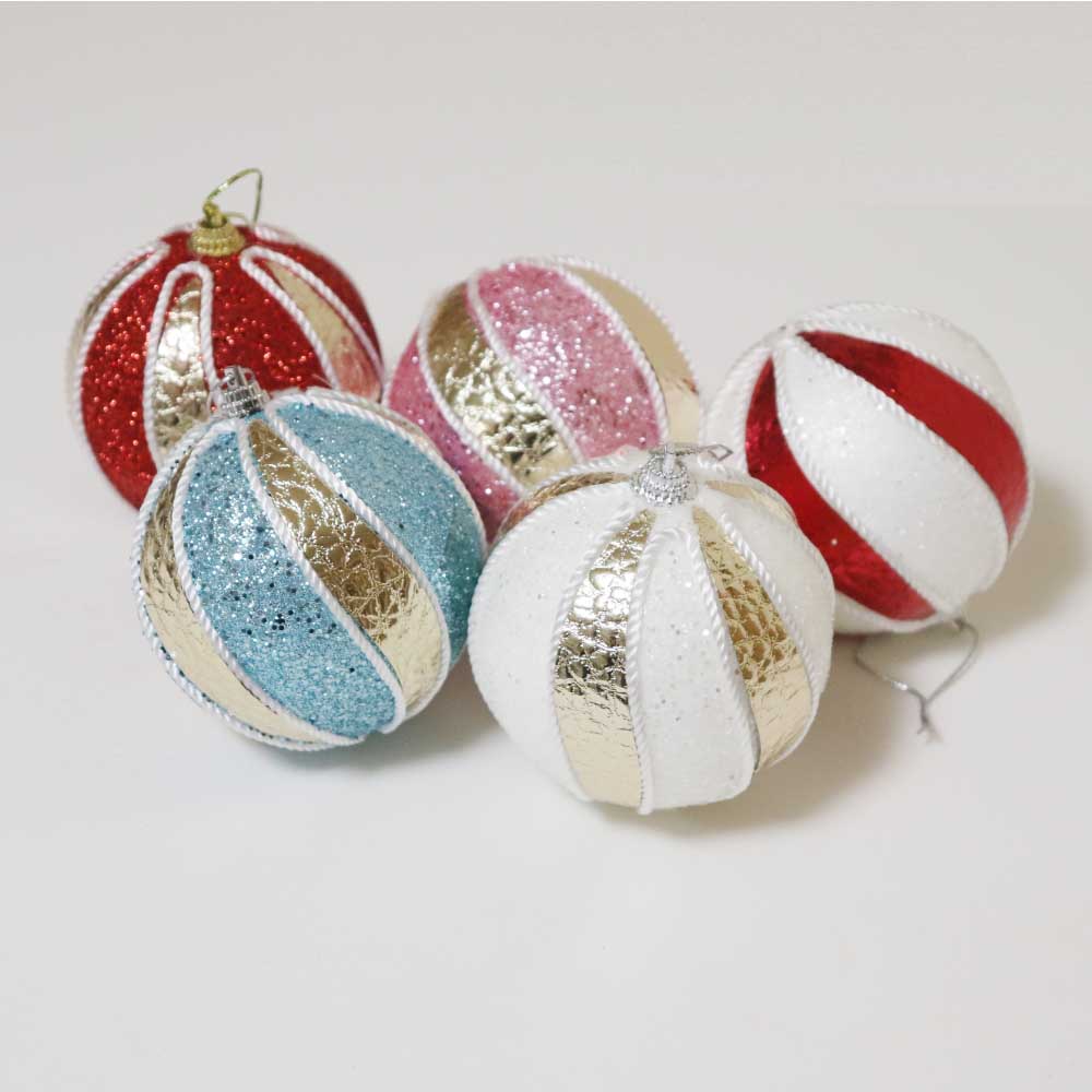 クリスマスボール オーナメント クリスマスツリー 飾り付け ディスプレイ カラー:ブルー 1個