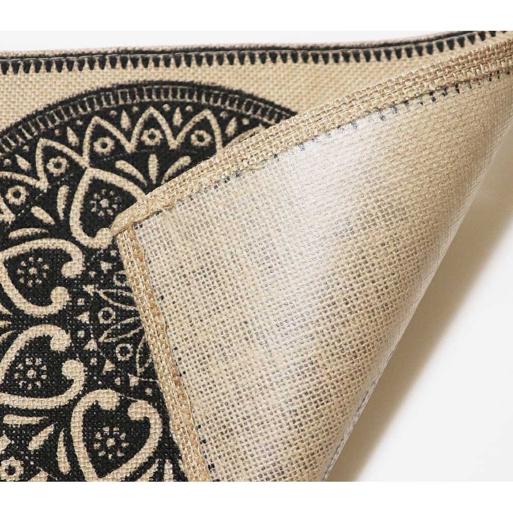 麻製 ランチョンマット プレースマット ボヘミアン ナチュラル 洗える テーブルコーディネート テーブルマット おしゃれ