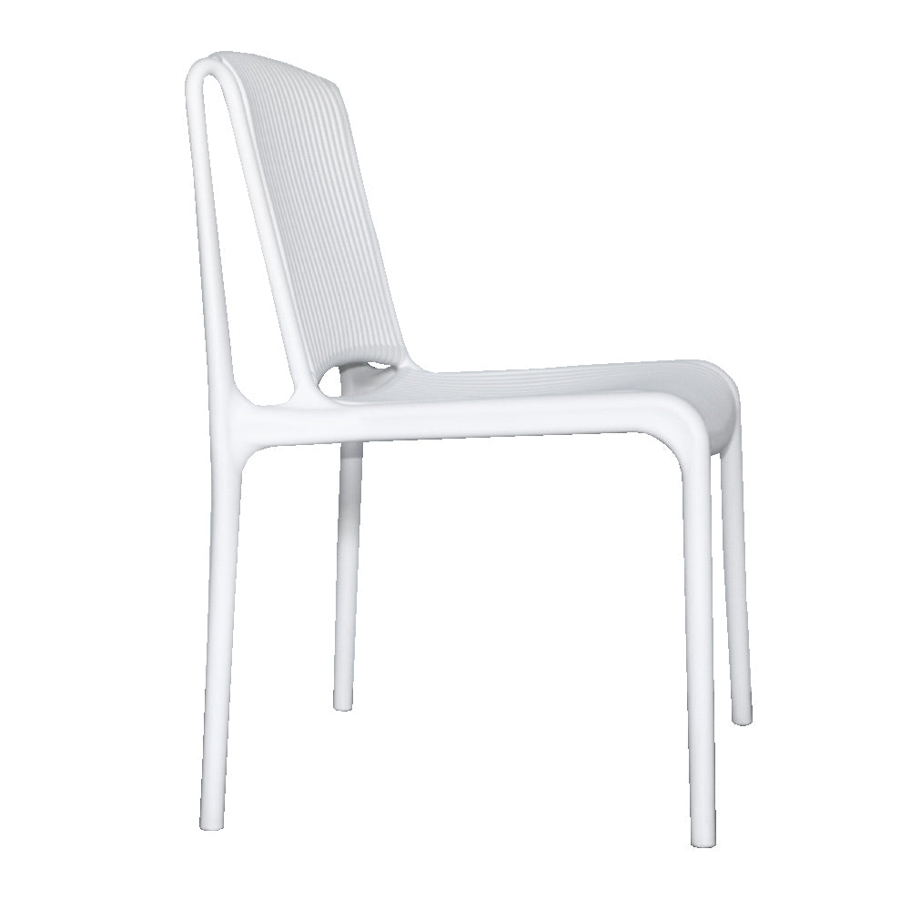 ダイニングチェア プラスチックチェア デザイナーズチェア イス インテリア カラー:ホワイト