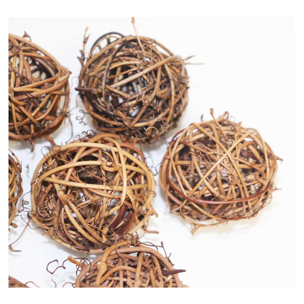 カーリーボール 球 造花 ドライフラワー 10個パック ディスプレイ 飾りつけ デコレーション 直径:約5cm