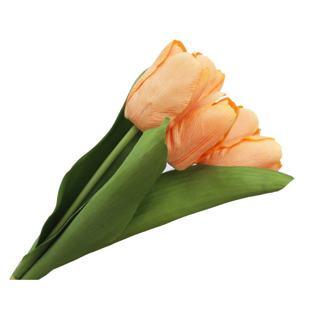チューリップ 造花 オレンジ 5本セット 飾り付け インテリア ディスプレイ 商品サイズ:長さ約37cm (Copy)