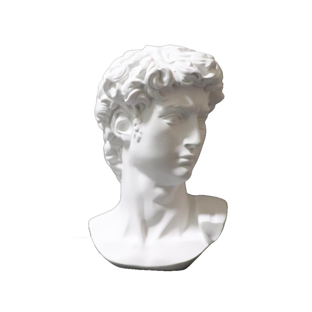石膏風レプリカ像 1体 ディスプレイ模型 インテリア小物 サイズ:大 大きさ:約10x15x9cm(高さ約15cm)