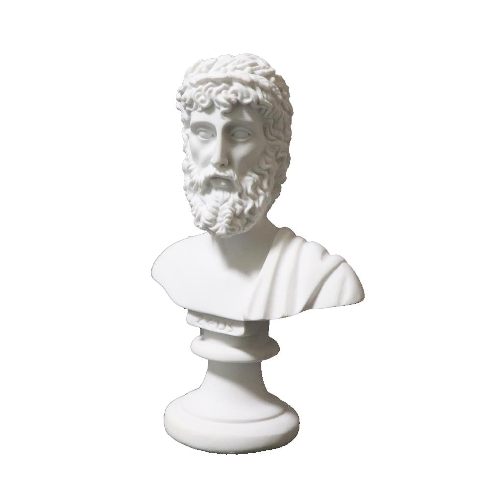 石膏風レプリカ像 1体 ディスプレイ模型 インテリア小物 サイズ:大 大きさ:約10x15x6cm(高さ15cm)