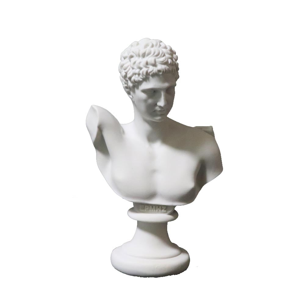 石膏風レプリカ像 1体 ディスプレイ模型 インテリア小物 サイズ:大 大きさ:約9x15x5.5cm(高さ15cm)