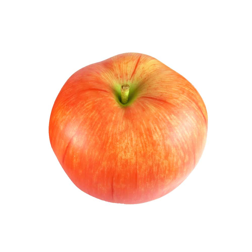 りんご　本物そっくりな模型　6個セット　食品サンプル　果物模型 (ラージ)　大きさ：　約10cm（直径）（約10x10x9cm）1個の重量：約140ｇ