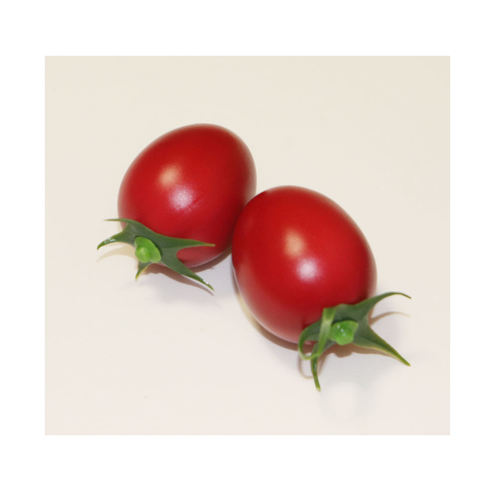 プチトマト　ミニトマト　野菜模型　10個パック　食品サンプル模型　1個あたり製品寸法：約3x3x4cm