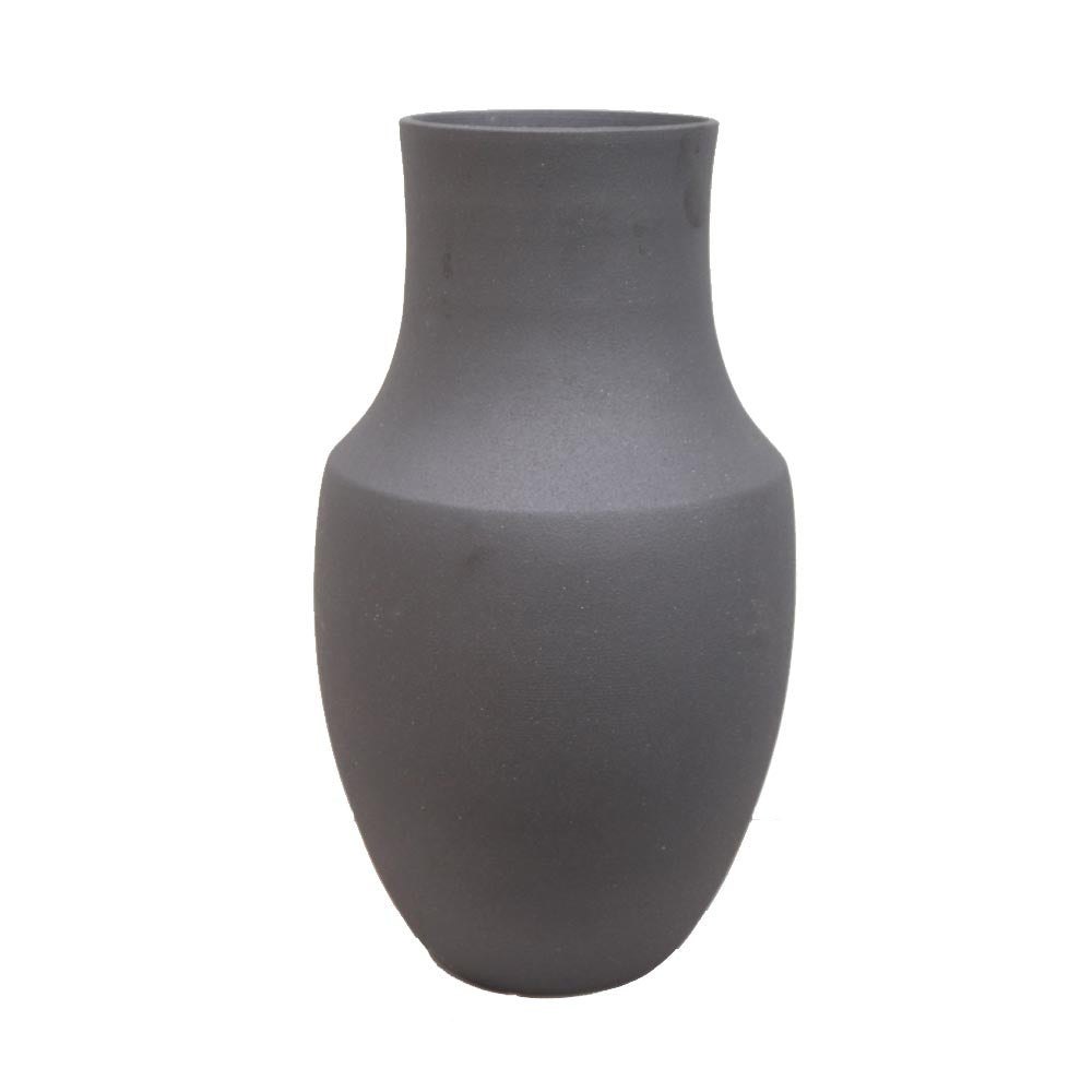 花瓶 大きめ フラワーベース 陶器 おしゃれ モダン 北欧風 インテリア シンプル リビング 玄関装飾用 壺 製品サイズ：約16ｘ16ｘ30cm