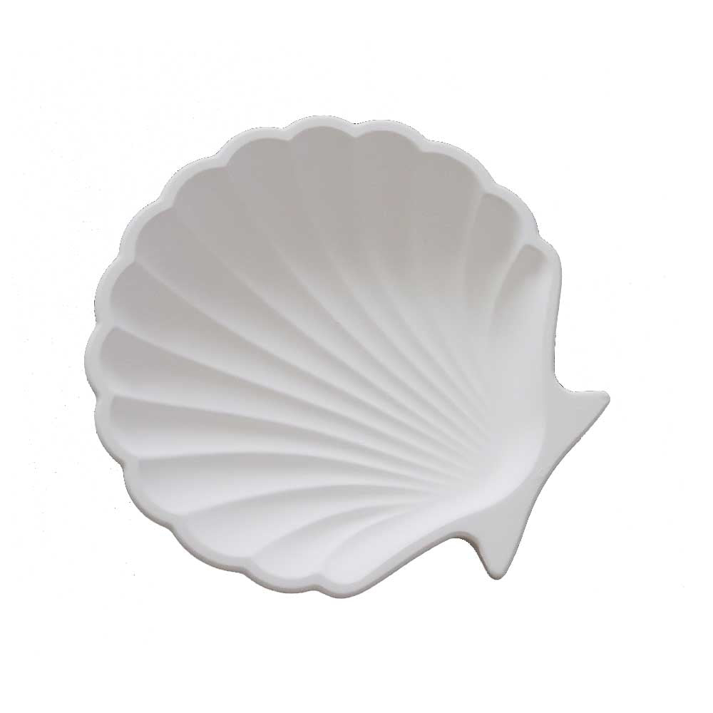 石膏風トレー　貝殻型　小皿　撮影用小道具　北欧風　ディスプレイ　インテリア小物　撮影小物