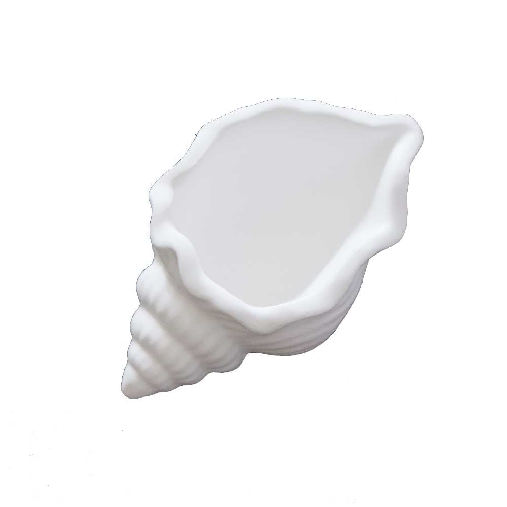 石膏風トレー　巻貝型　小皿　撮影用小道具　北欧風　ディスプレイ　インテリア小物　撮影小物 製品寸法：約11ｘ6ｘ4.5cm