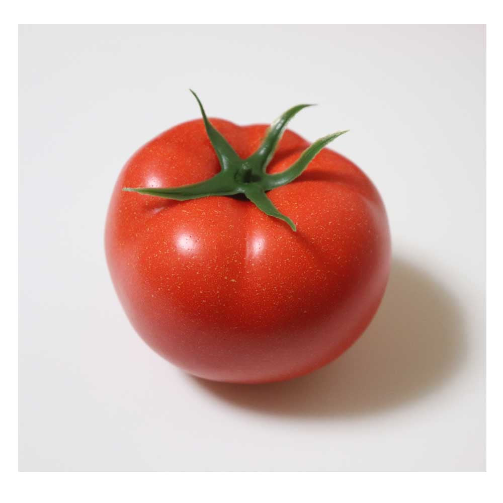 トマト　模型　大ぶりのサイズ　8個パック　食品サンプル　カラー：レッド大 製品寸法：約8x8x7cm　軽量タイプ約20g