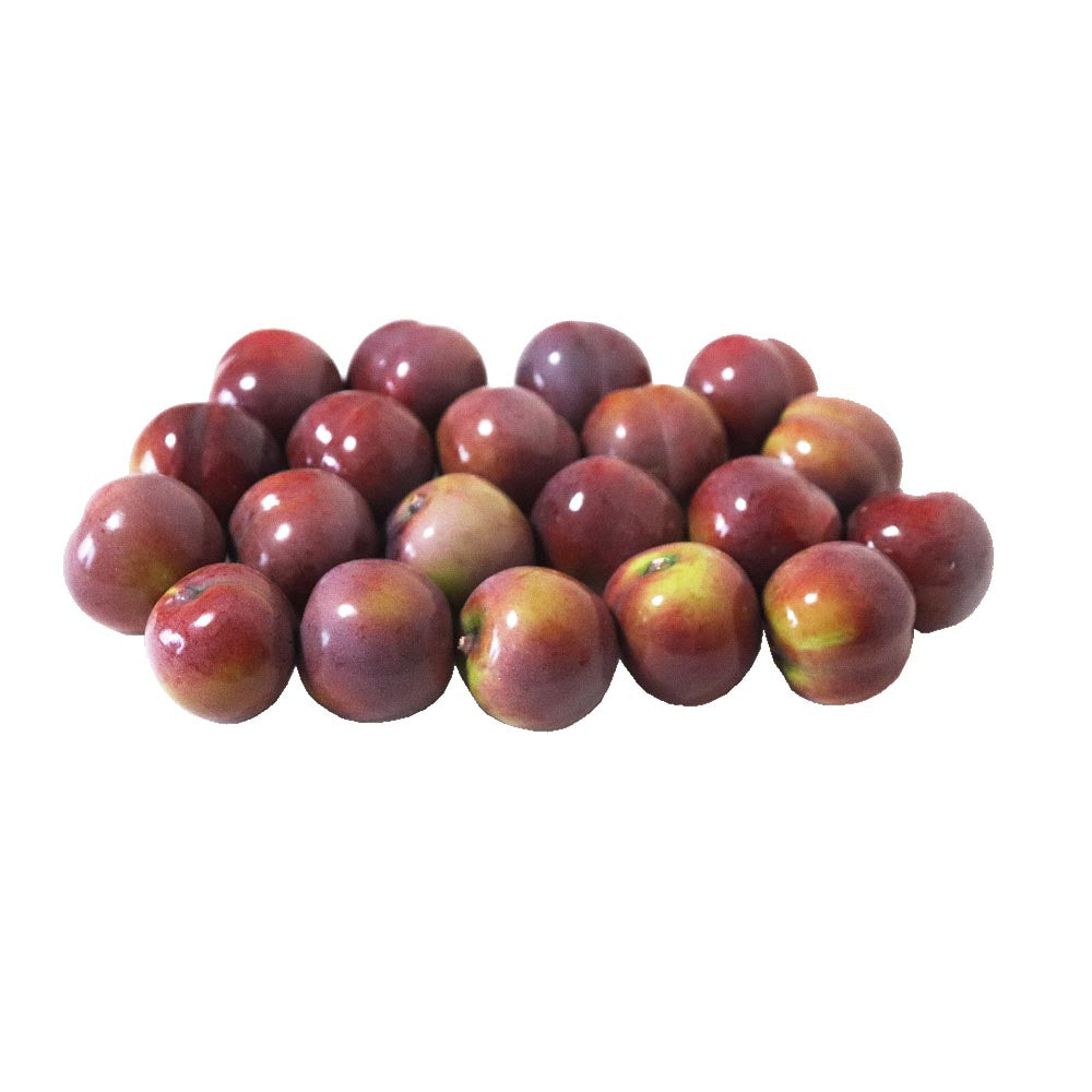 あんず・スモモ・プラム　造花　果物模型　２０個パック　食品サンプル模型　1個あたり製品寸法：約3.5x3.5x3.5cm