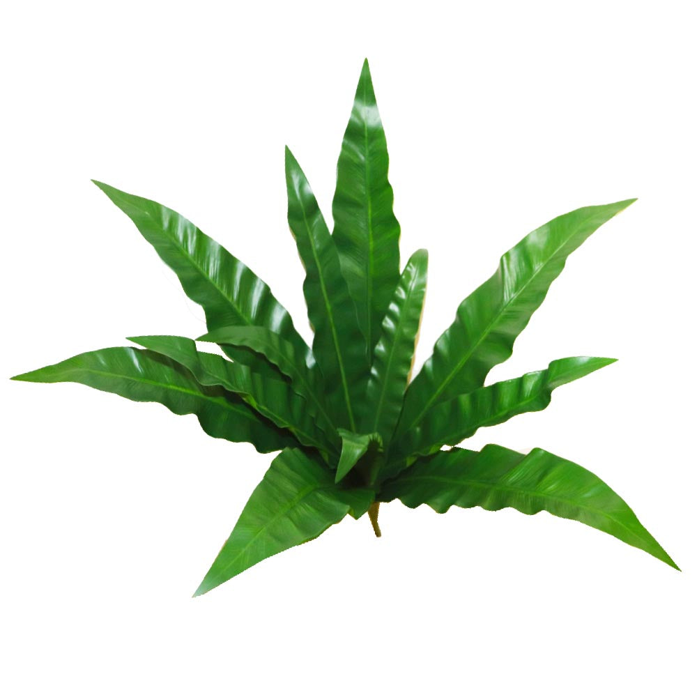 フェイクグリーン　シダ系観葉植物（直立タイプD）　造花　飾り付け　インテリア　ディスプレイ　商品サイズ：長さ約60cm