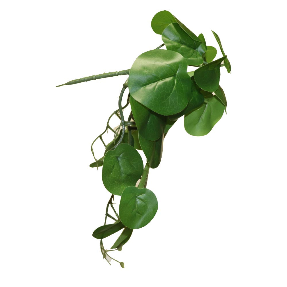 フェイクグリーン　ポトス・サトイモ系観葉植物（タイプE）　造花　目隠し・日よけ　ディスプレイ　商品サイズ：幅約25cm　長さ約45cm