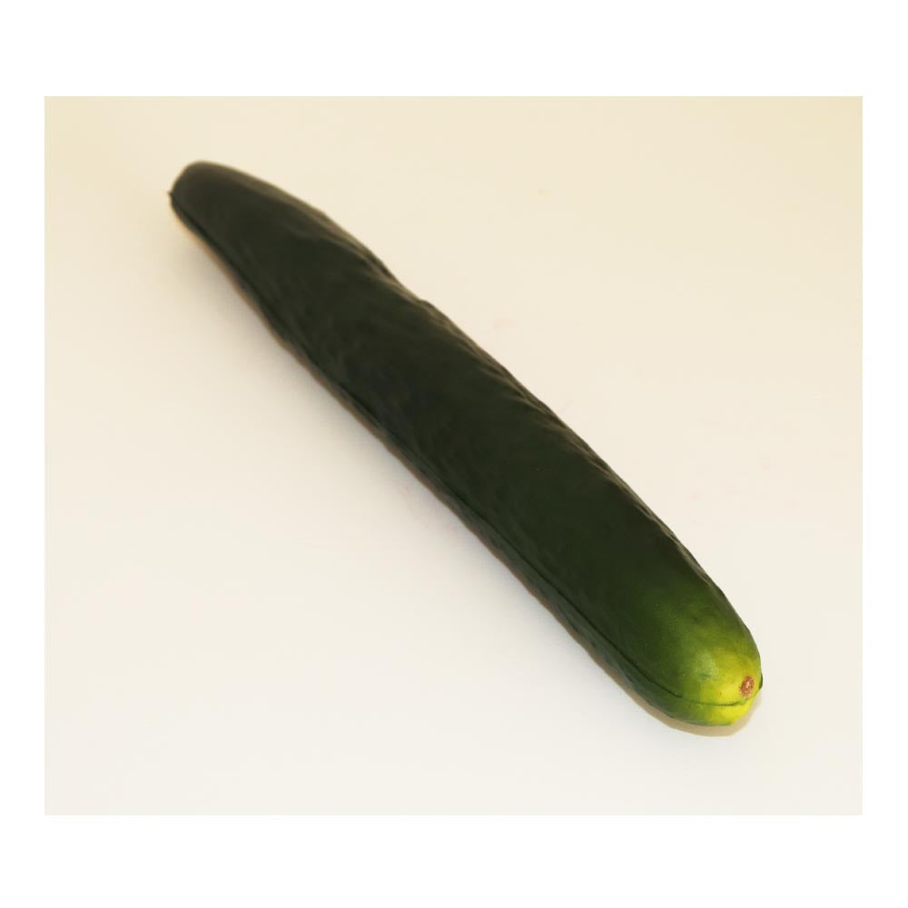 きゅうり模型　野菜模型　１本　 グリーン　食品サンプル模型　商品サイズ：約16x4x4cm