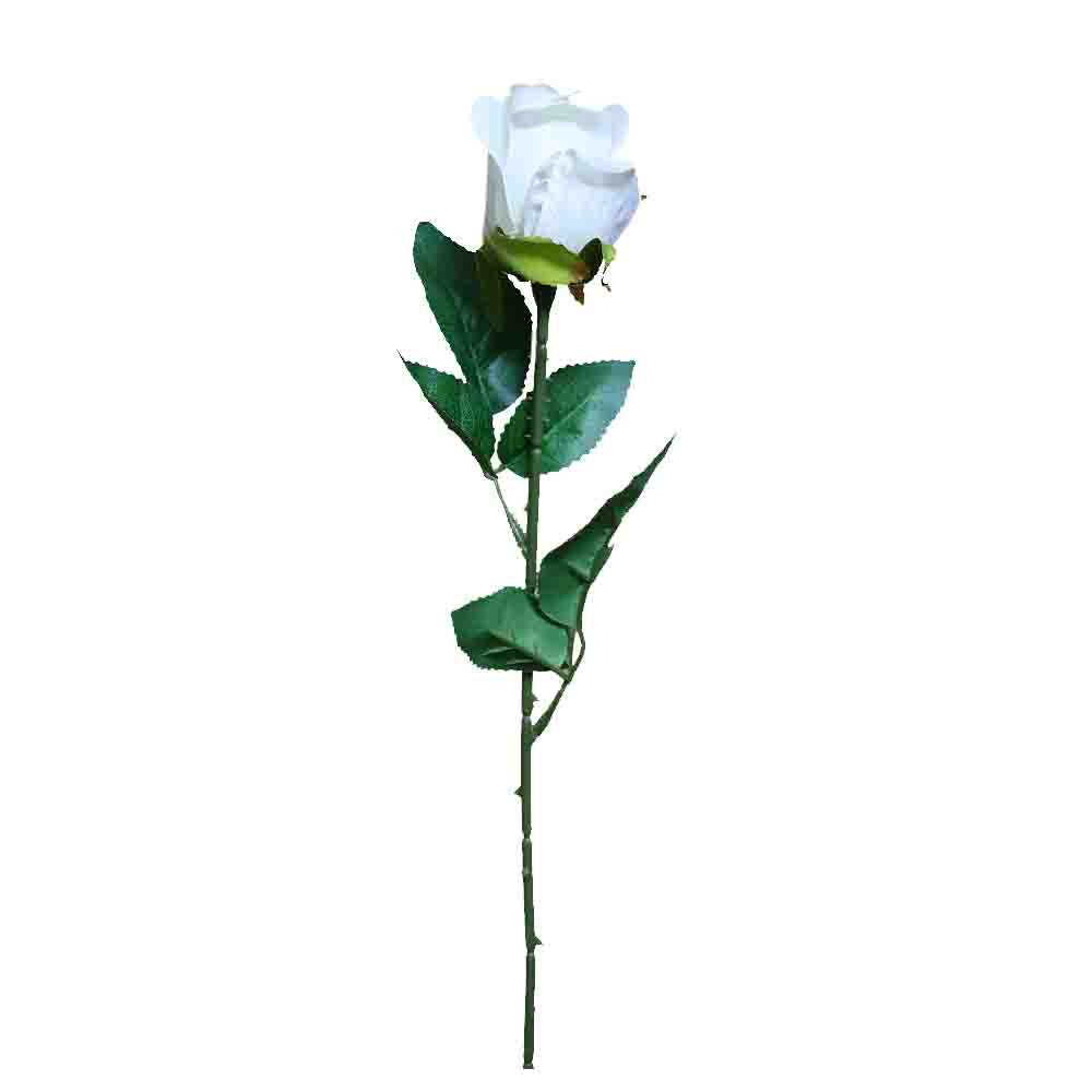 バラ　薔薇　造花　10本セット　花束　ギフト・プレゼント　FLC-1 (ホワイト)