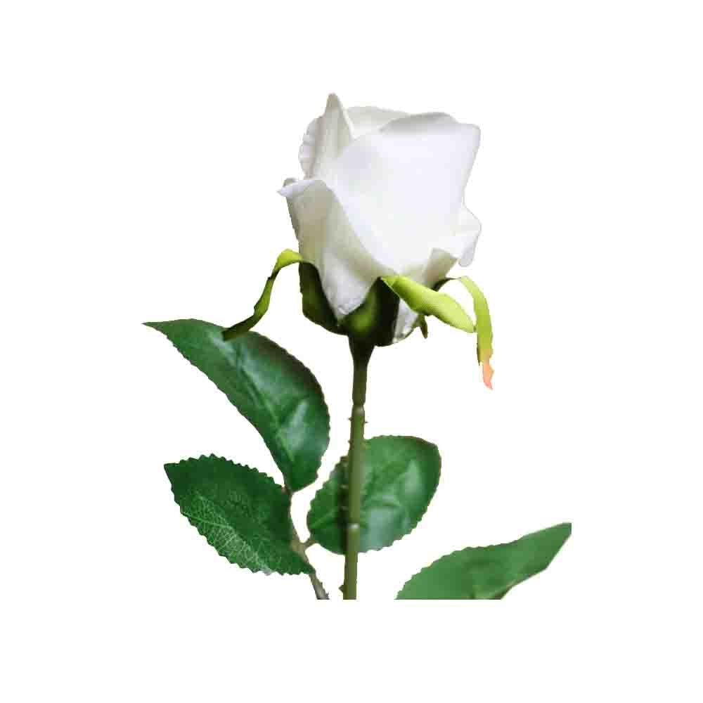 バラ　薔薇　造花　10本セット　花束　ギフト・プレゼント　FLC-1 (ホワイト)