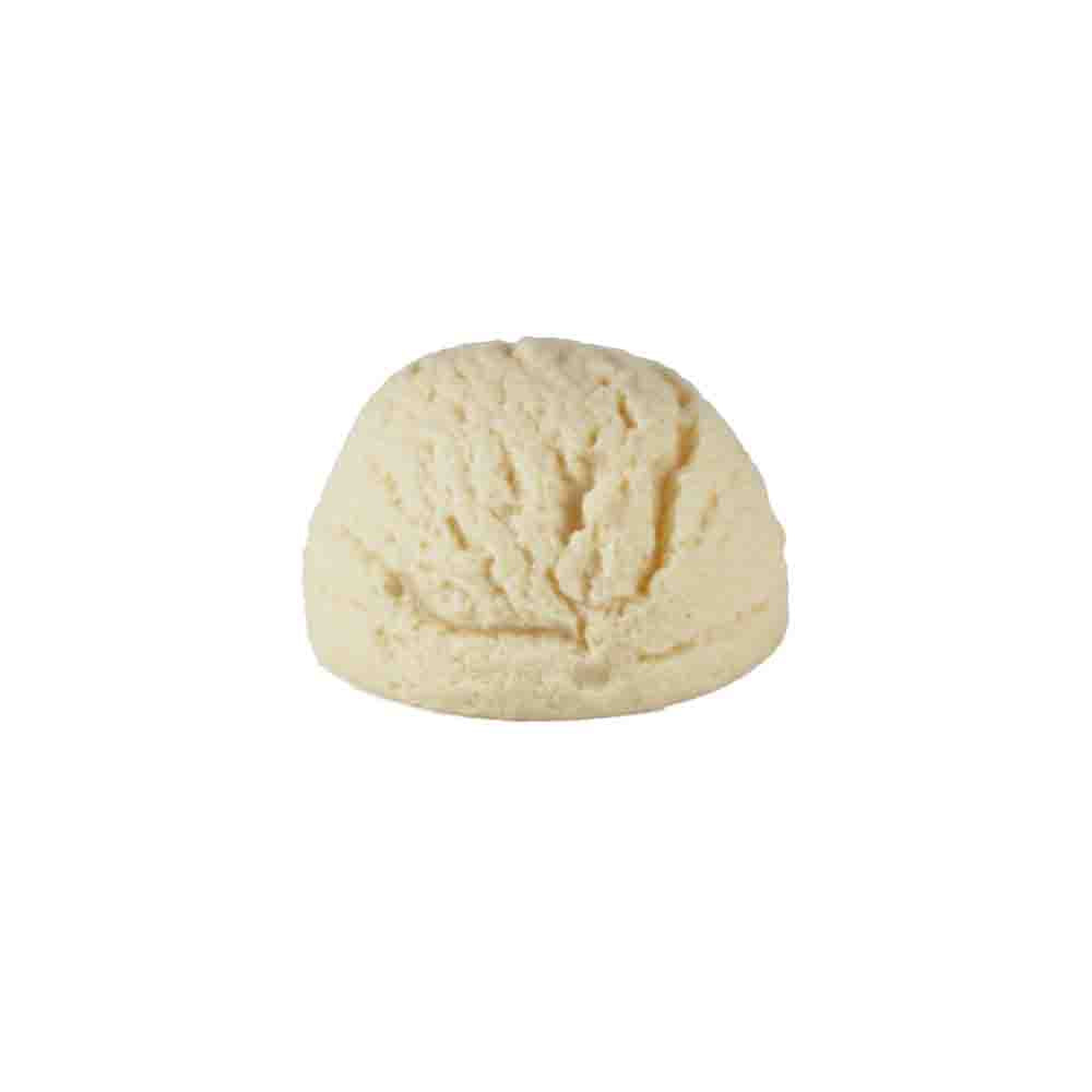アイスクリーム　バニラ　（ホワイト）　5個パック　食品サンプル　食品模型　実物大の模型　製品サイズ：5.5ｘ5.5ｘ4cm