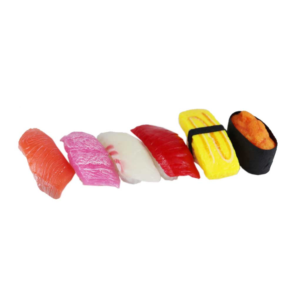 にぎり寿司　（上）　盛り合わせ　すし　模型　6種類パック　食品サンプル　食品模型